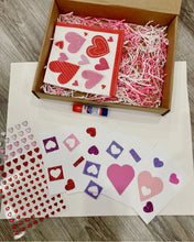 Load image into Gallery viewer, Create a Valentine Art Kit
